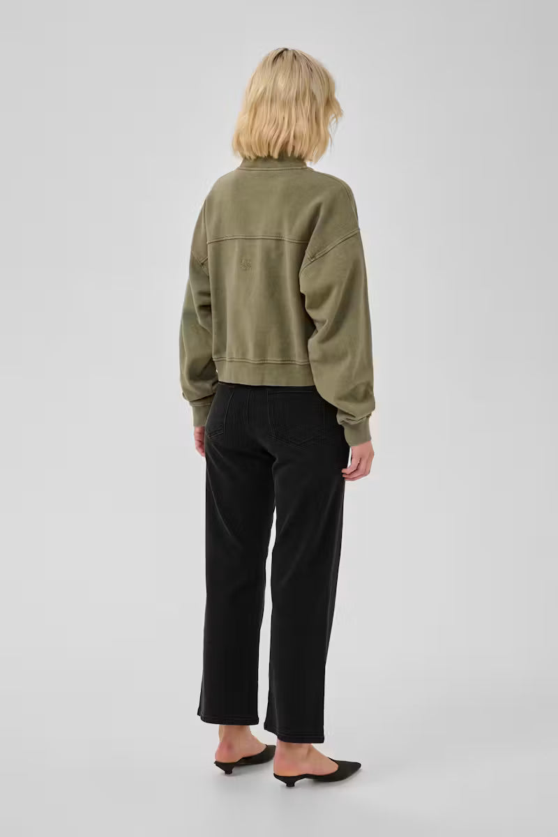 My Essential Wardrobe Jeans Straight MWValla 144 - dark grey wash