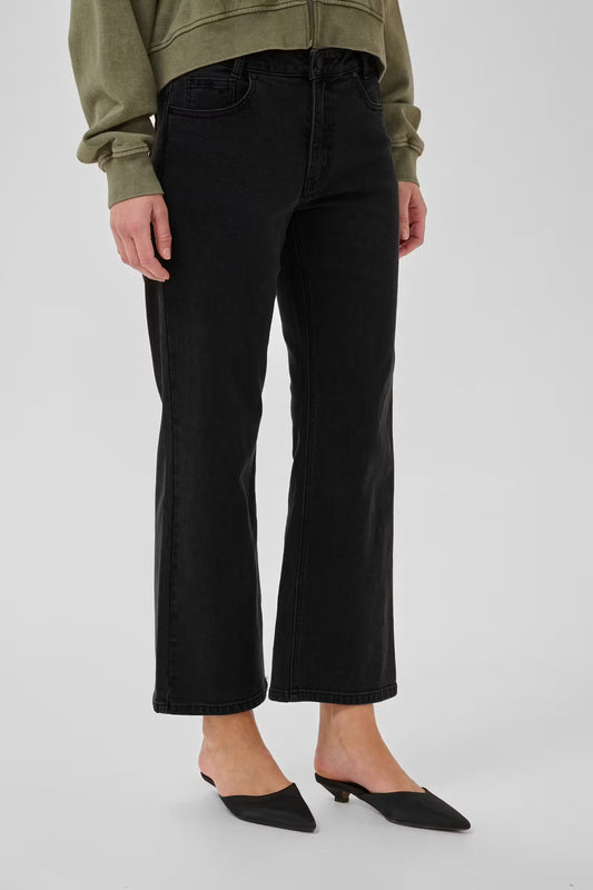 My Essential Wardrobe Jeans Straight MWValla 144 - dark grey wash