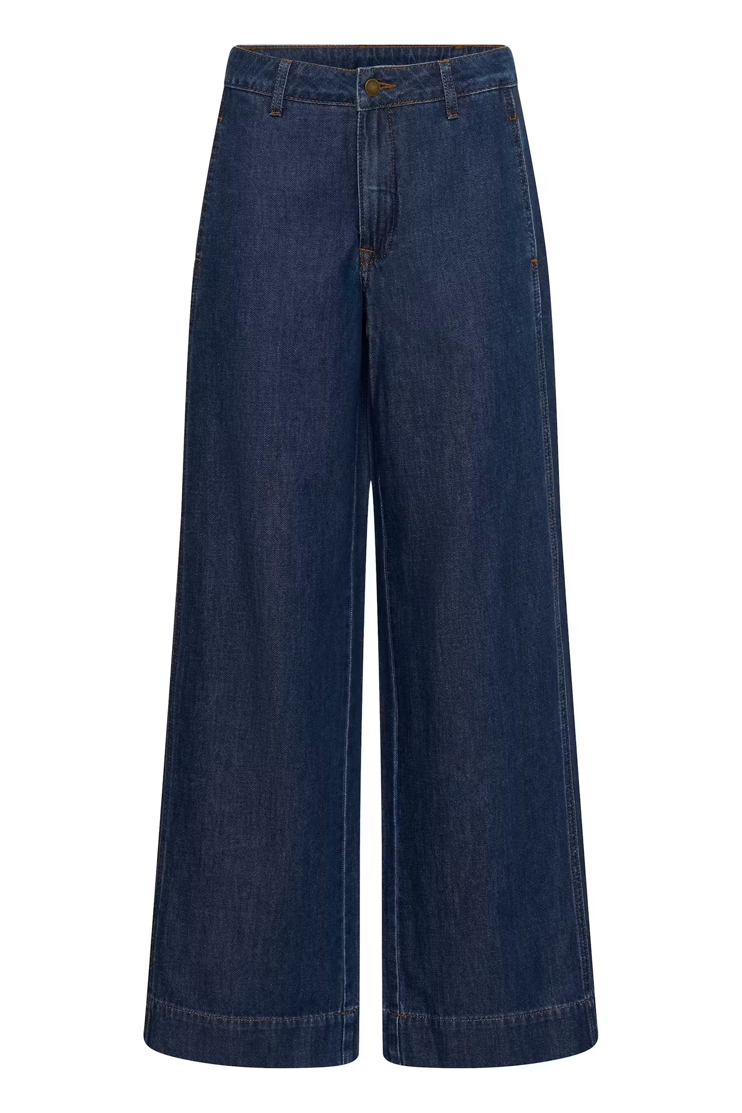 My Essential Wardrobe Jeans Wide MWHilma 171 - dark blue wash