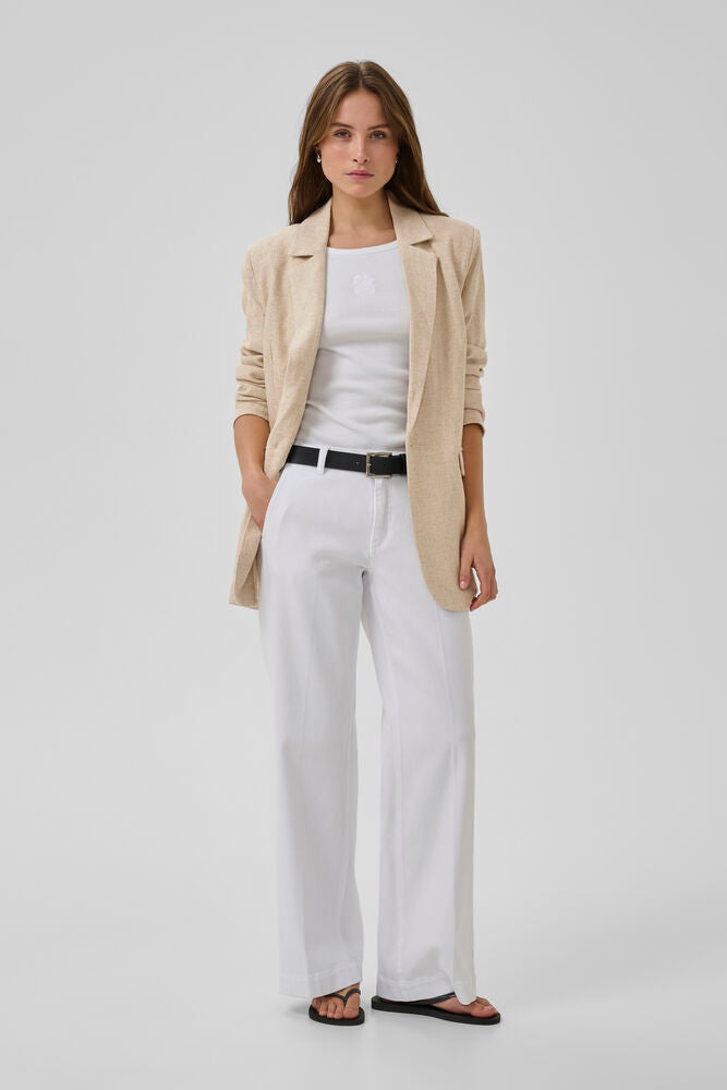 My Essential Wardrobe LavitaMW Blazer - oatmeal melange
