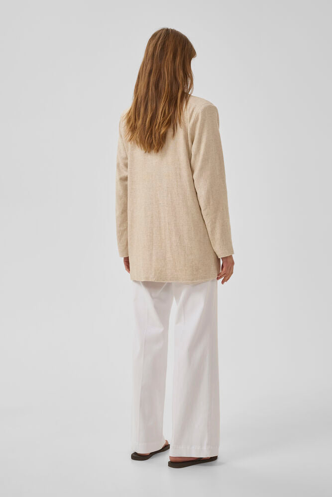 My Essential Wardrobe LavitaMW Blazer - oatmeal melange