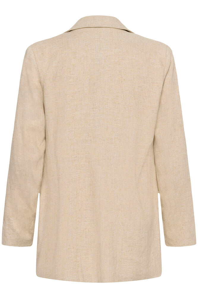 My Essential Wardrobe LavitaMW Blazer - oatmeal melange