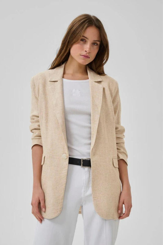 Naisten beige bleiseri