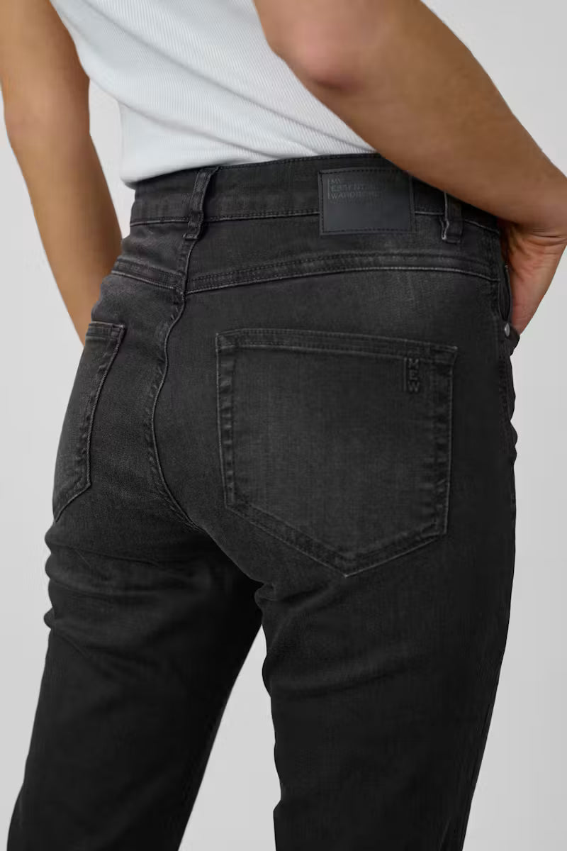 My Essential Wardrobe MWDekota 100 bootcut Jeans - black wash