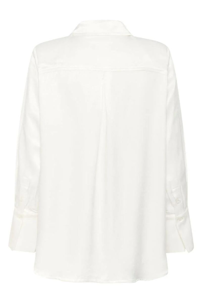 Naisten valkoinen kauluspaita