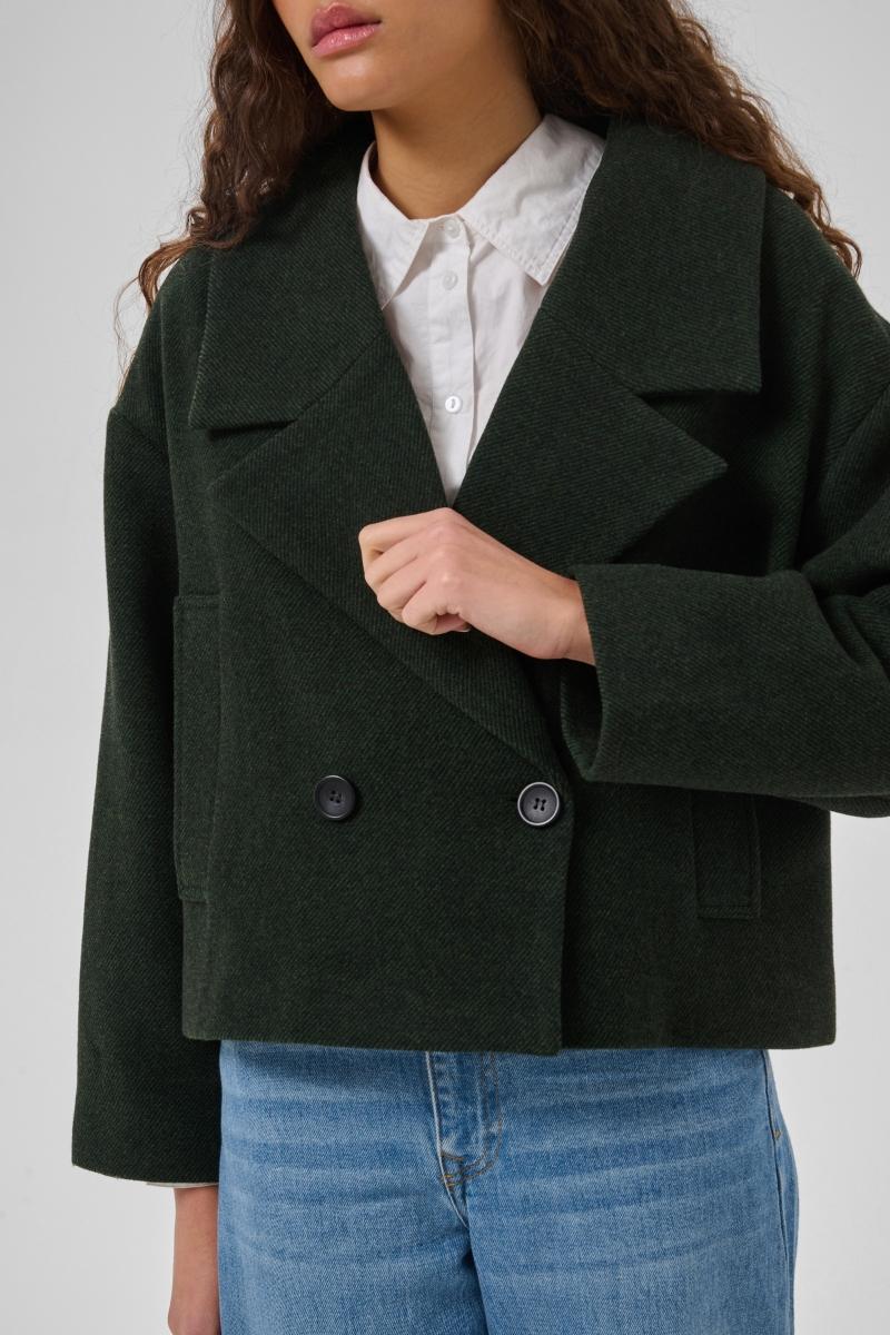 My Essential Wardrobe MWFrannie Maggie short jacket - douglas melange