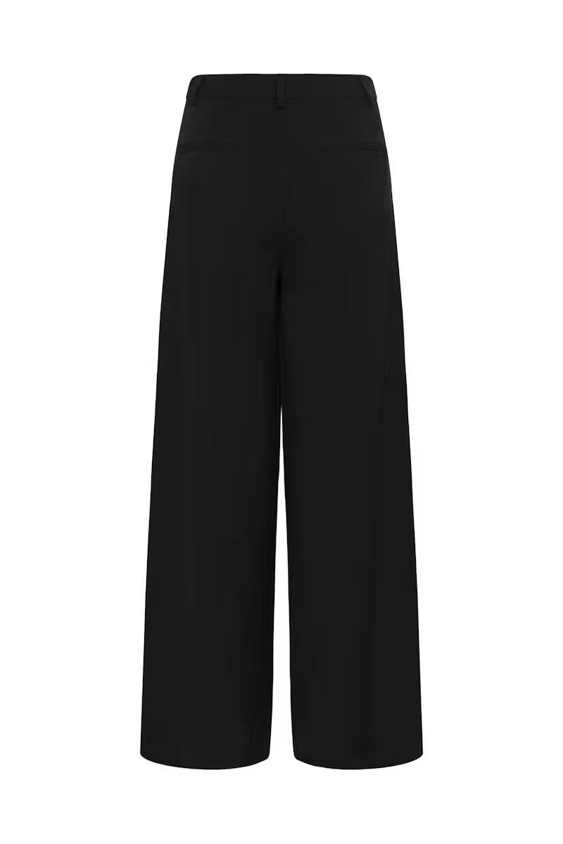 My Essential Wardrobe MWHace High Wide Pant - black