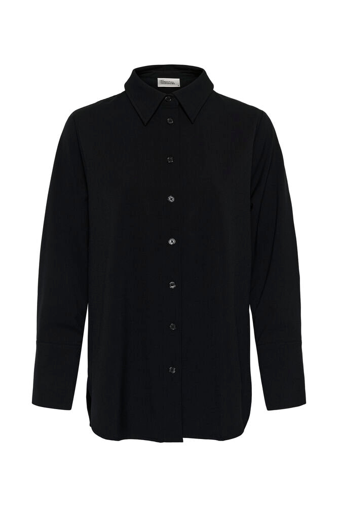 My Essential Wardrobe MWHace Vitta Shirt - black