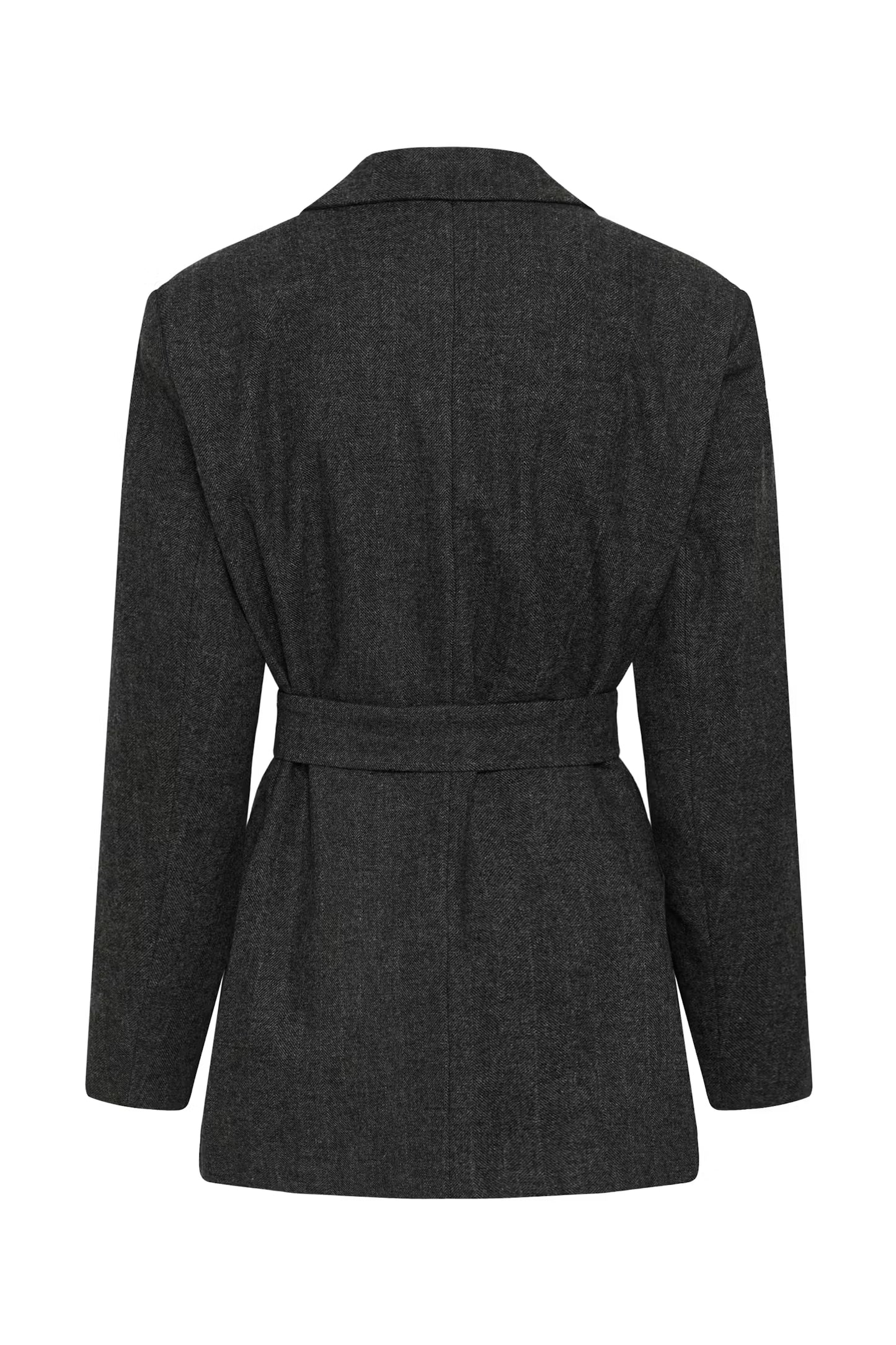 My Essential Wardrobe MWLayla Blazer - dark grey melange