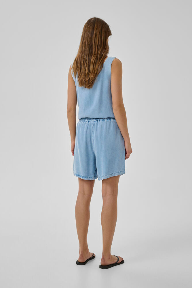 My Essential Wardrobe MWNelly shorts - light blue / blue wash