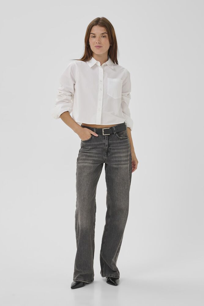 My Essential Wardrobe SunnaMW Short Shirt - bright white