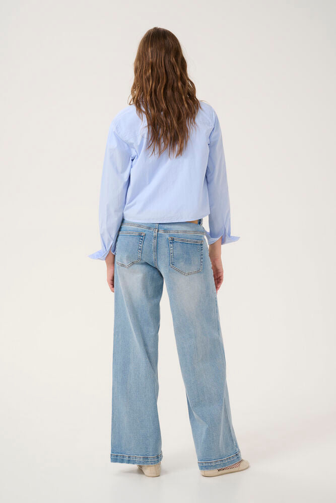 My Essential Wardrobe SunnaMW Short Shirt - kentucky blue