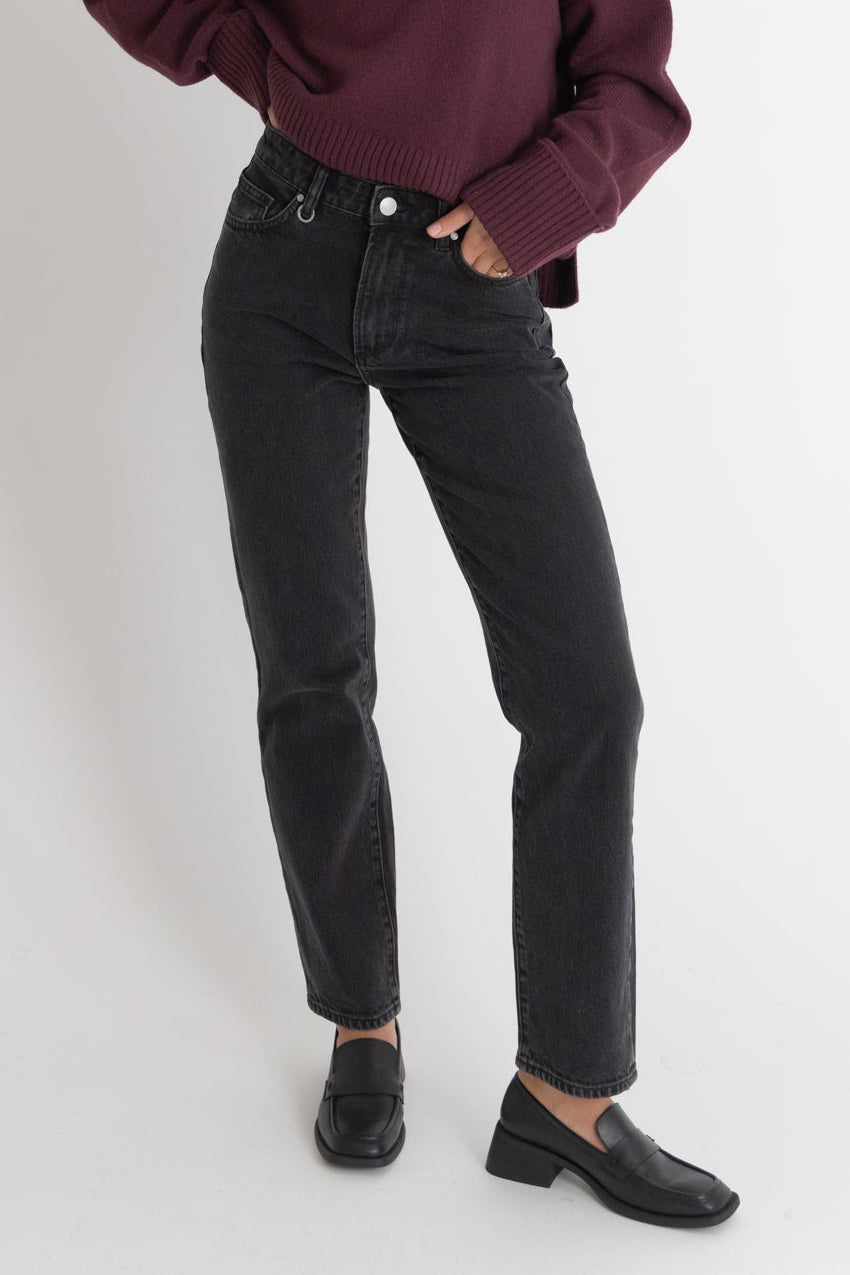 NEUW Mica Straight - French black