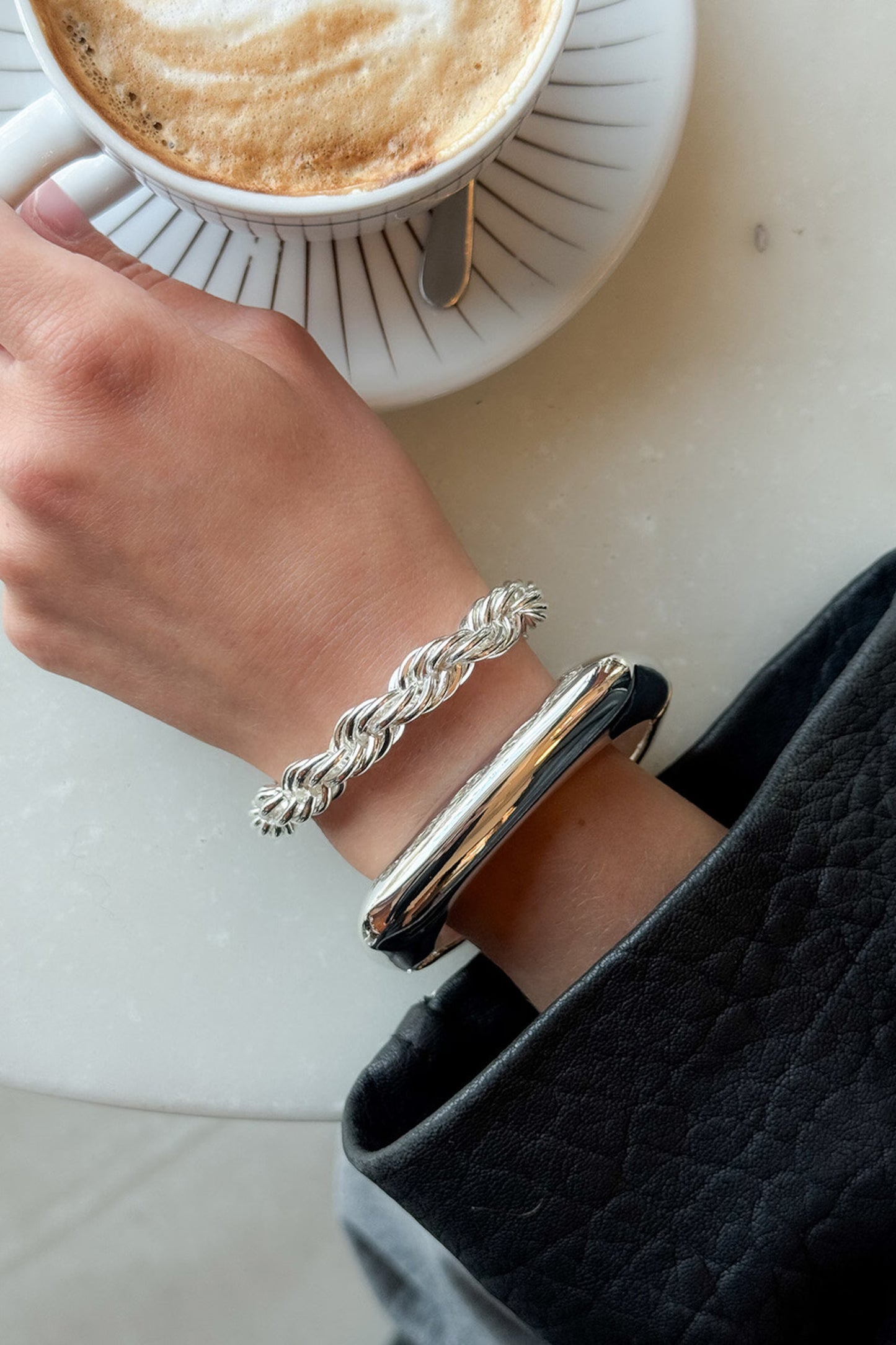 Twist & Tango Nafia Bracelet - silver plated