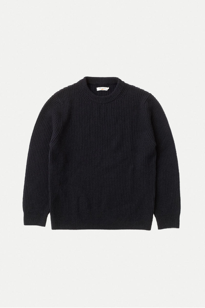 Nudie August Rib Wool Sweater&nbsp;