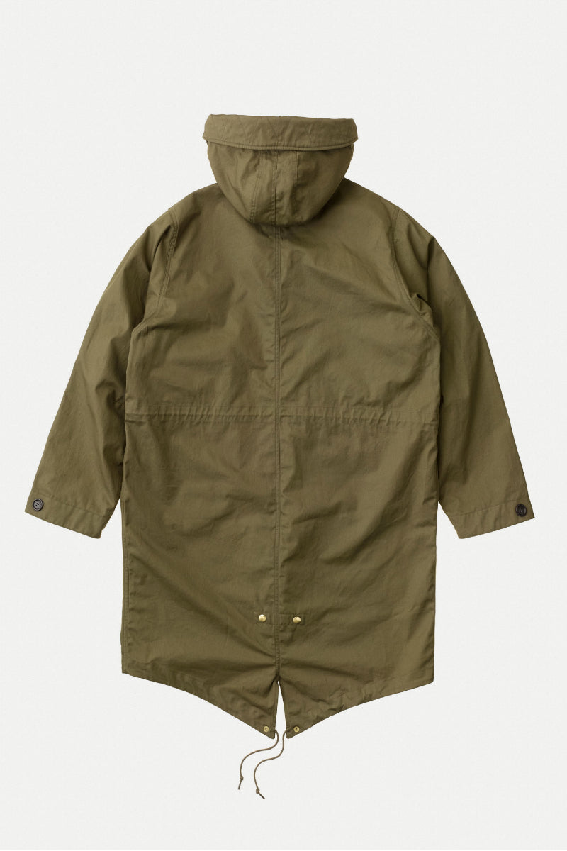 Nudie Christian Parka - faded green