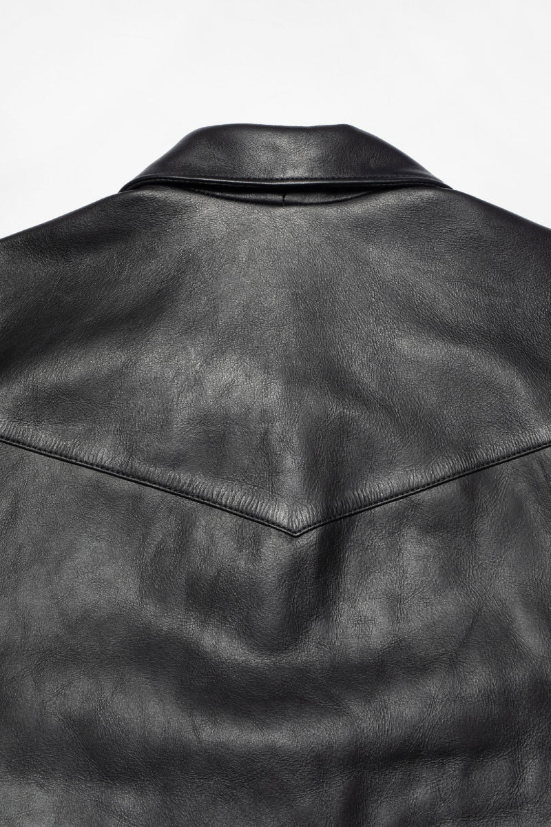 Nudie Eddy Rider Leather Jacket - black