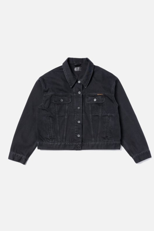 Nudie Jeans Berit Denim Jacket - Asphalt Black