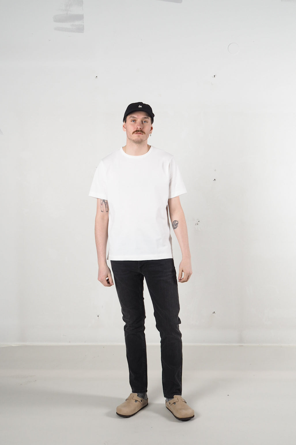 Nudie Jeans Lean Dean miesten farkut - black eyes