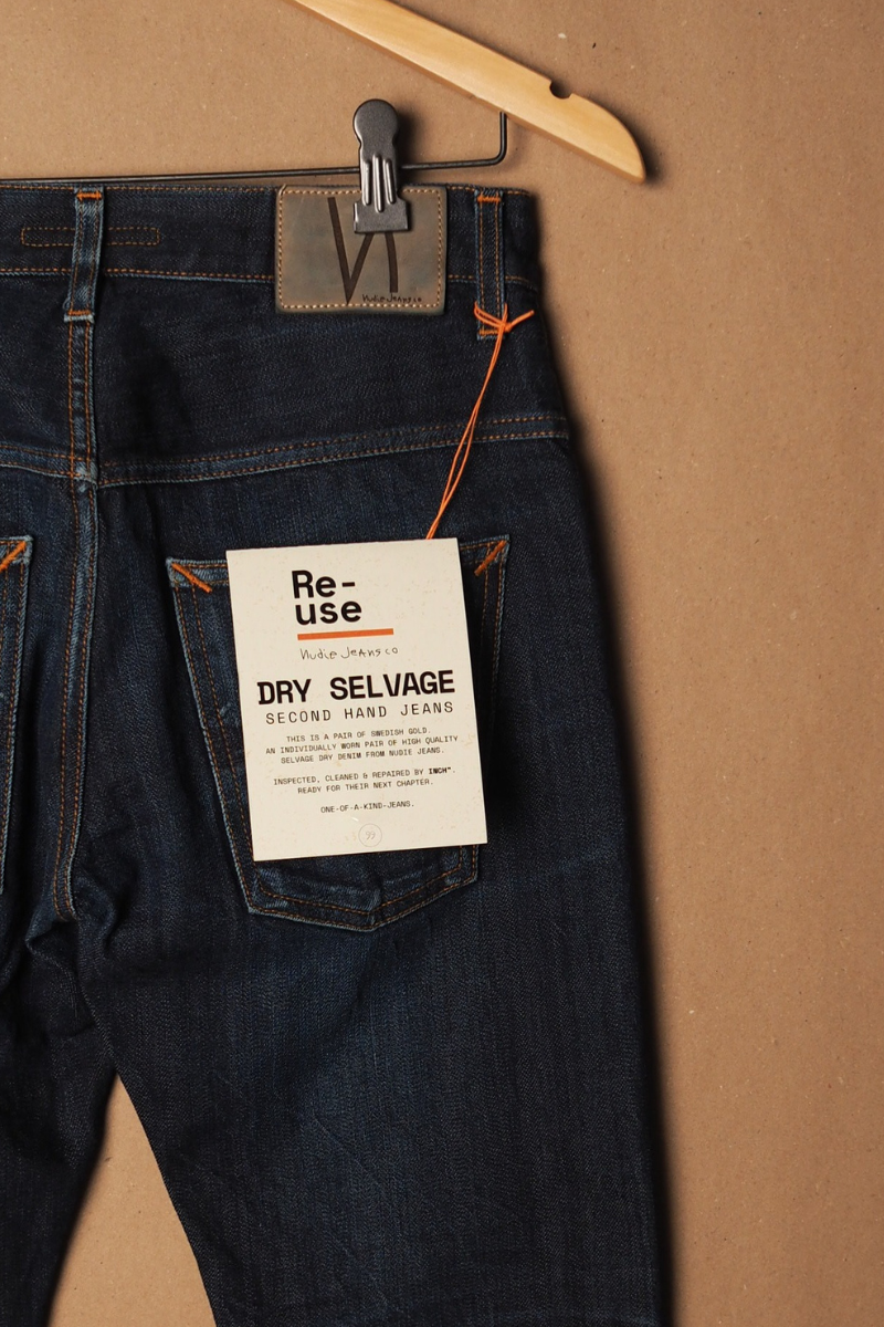 Nudie Jeans Re-use Thin Finn Selvage - 32/32