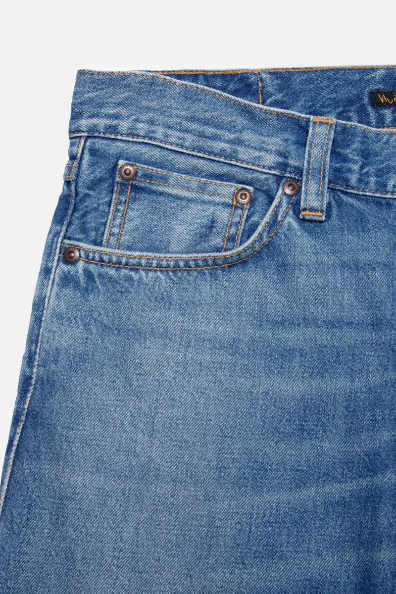 Nudie Jeans Steady Eddie II - Blue Haze