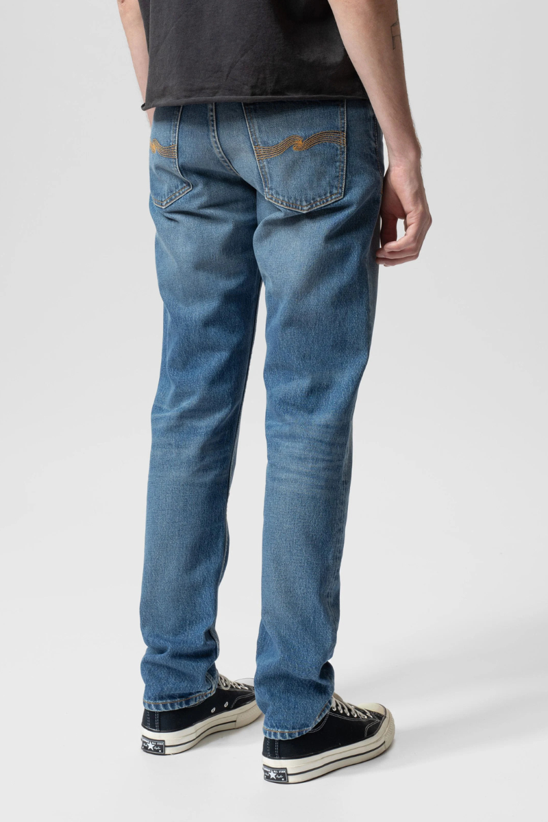 Nudie Jeans Steady Eddie II - Blue Haze