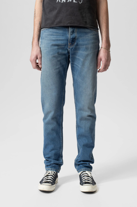 Nudie Jeans Steady Eddie II - Blue Haze