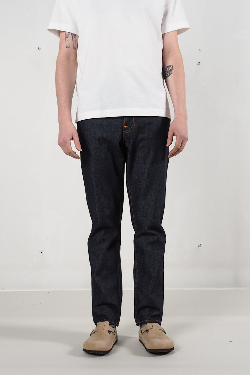 Nudie Jeans Steady Eddie II - Dry Dusk Selvage