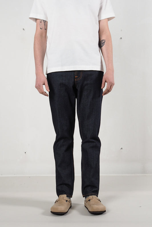 Nudie Jeans Steady Eddie II - Dry Dusk Selvage