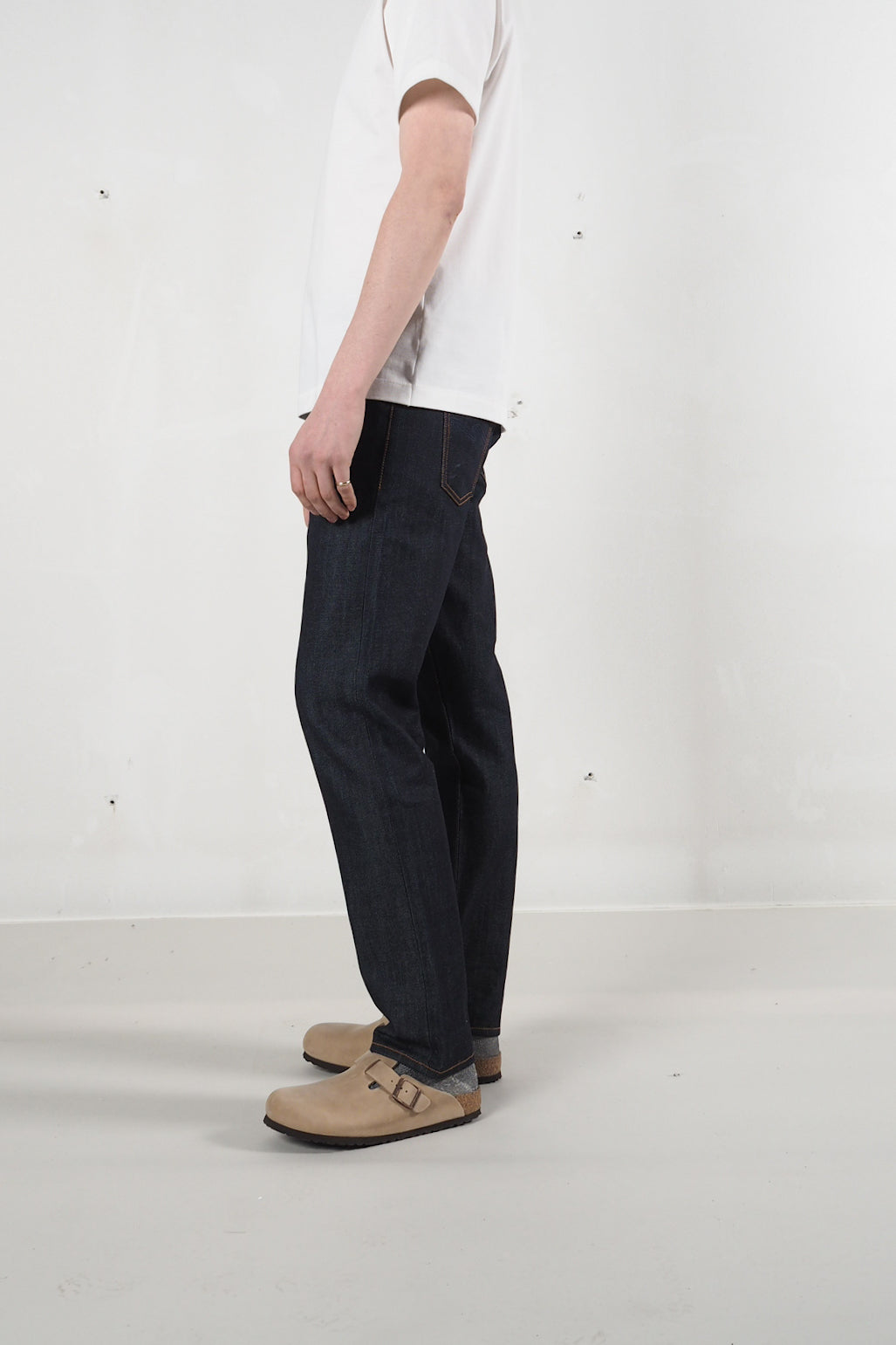 Nudie Jeans Steady Eddie II - Dry Dusk Selvage