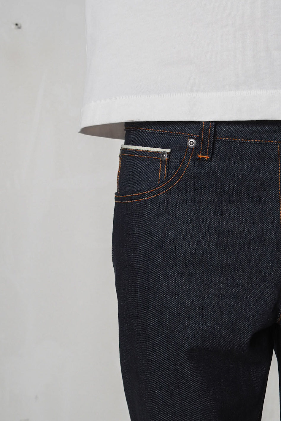 Nudie Jeans Steady Eddie II - Dry Dusk Selvage