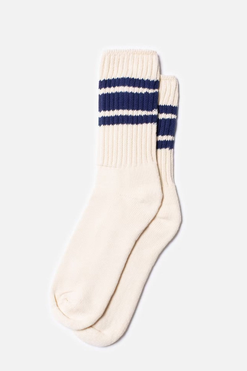 Nudie Vintage Sport Socks - offwhite