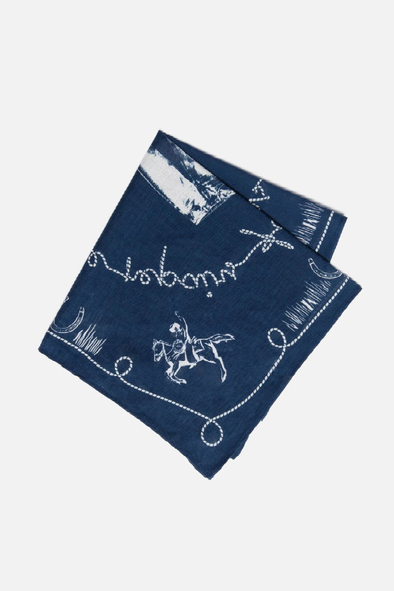 Nudie Ingrid Bandana Free Repairs huivi - navy