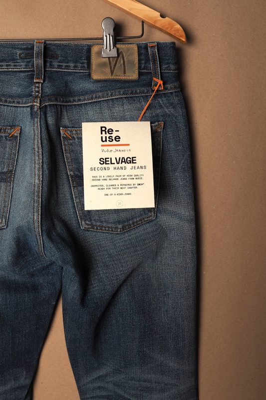 Nudie Re-use Sharp Bengt selvage - 32/34" I  #0301
