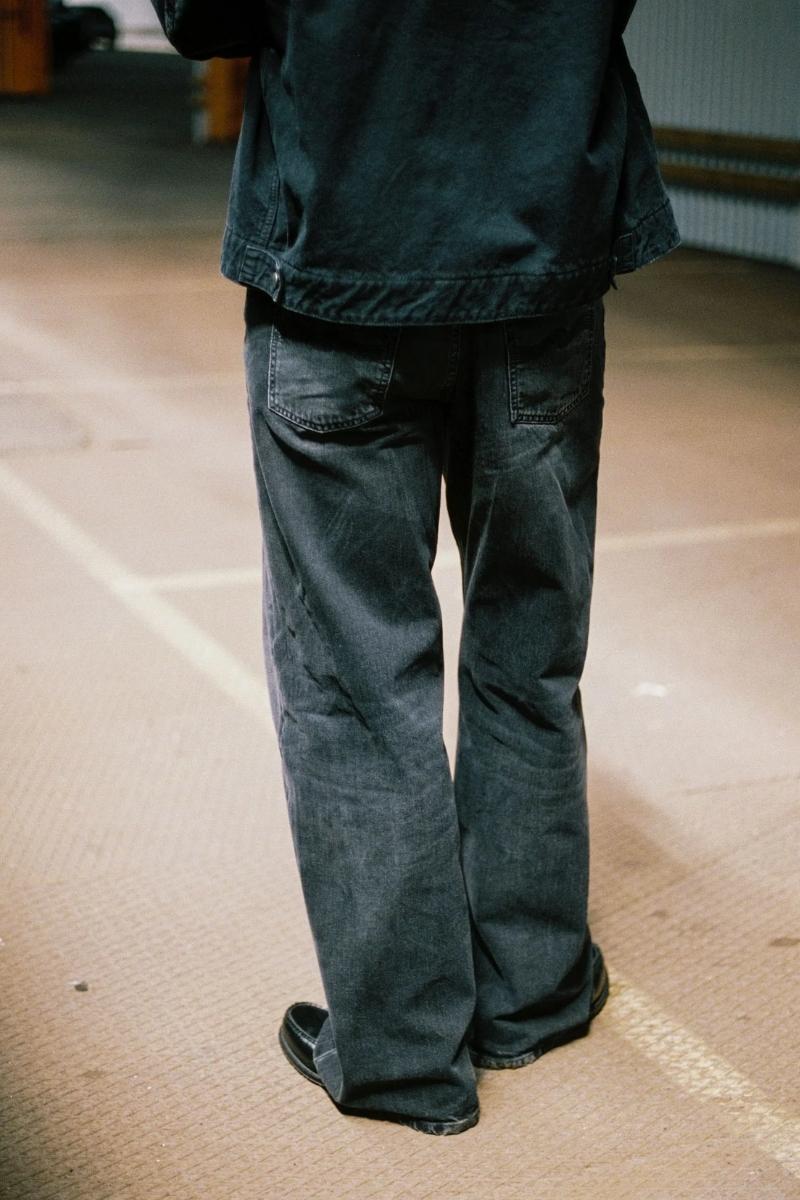 Nudie Jeans Loud Larry farkut - black storm