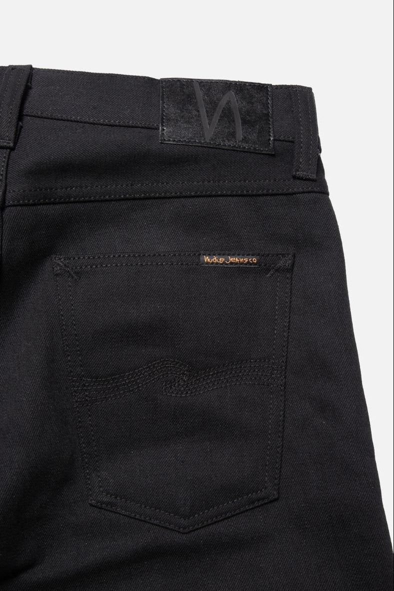 Nudie Jeans Steady Eddie II - Dry Black Selvage