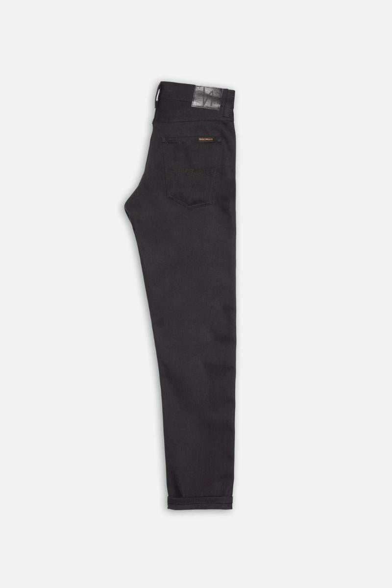 Nudie Jeans Steady Eddie II - Dry Black Selvage