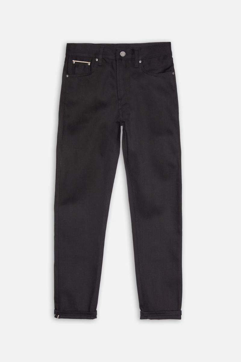 Nudie Jeans Steady Eddie II - Dry Black Selvage