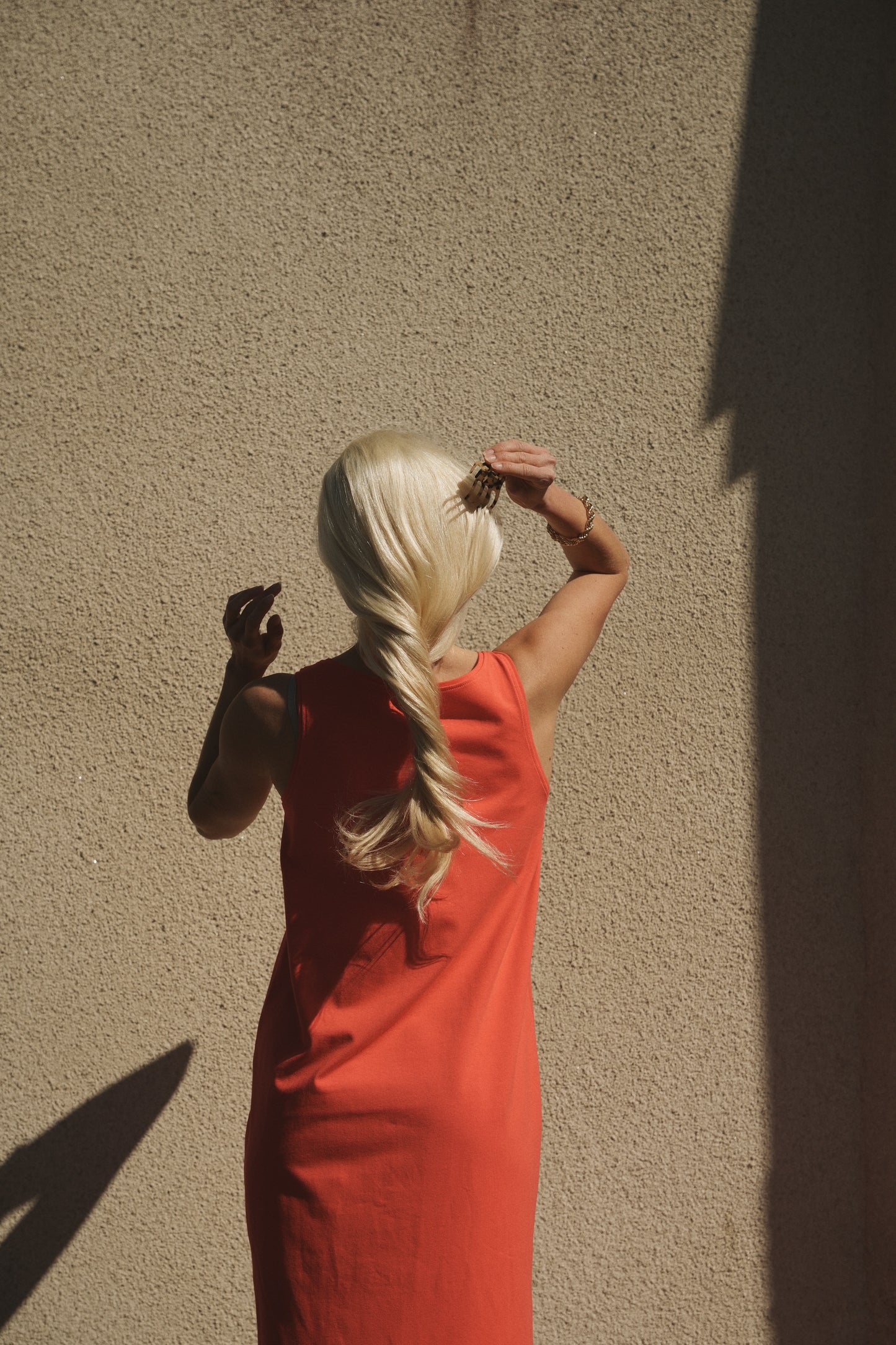 OUNCE garments Ellen Maxi Dress - red