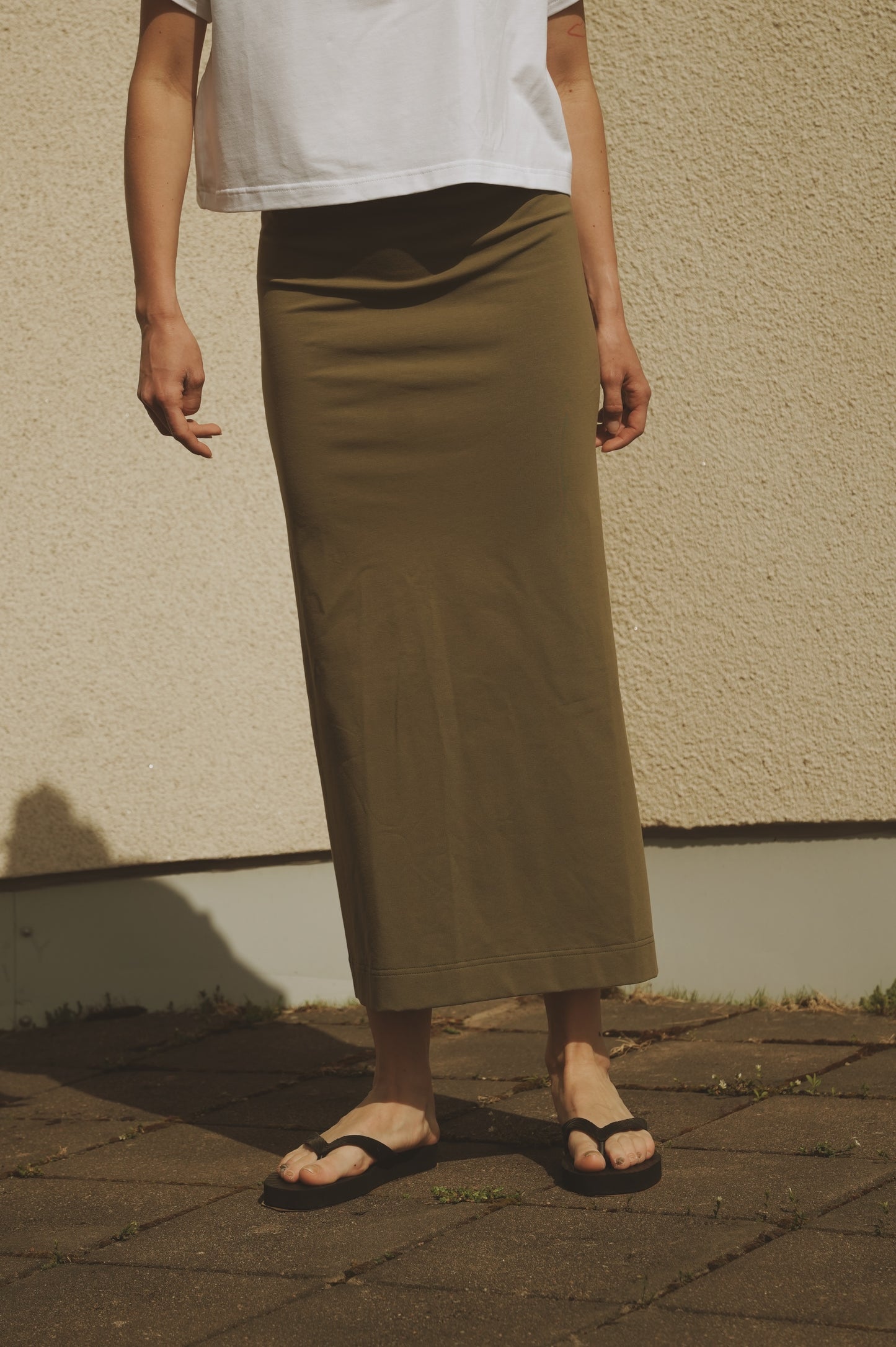 OUNCE garments Lin 2.0 skirt - green