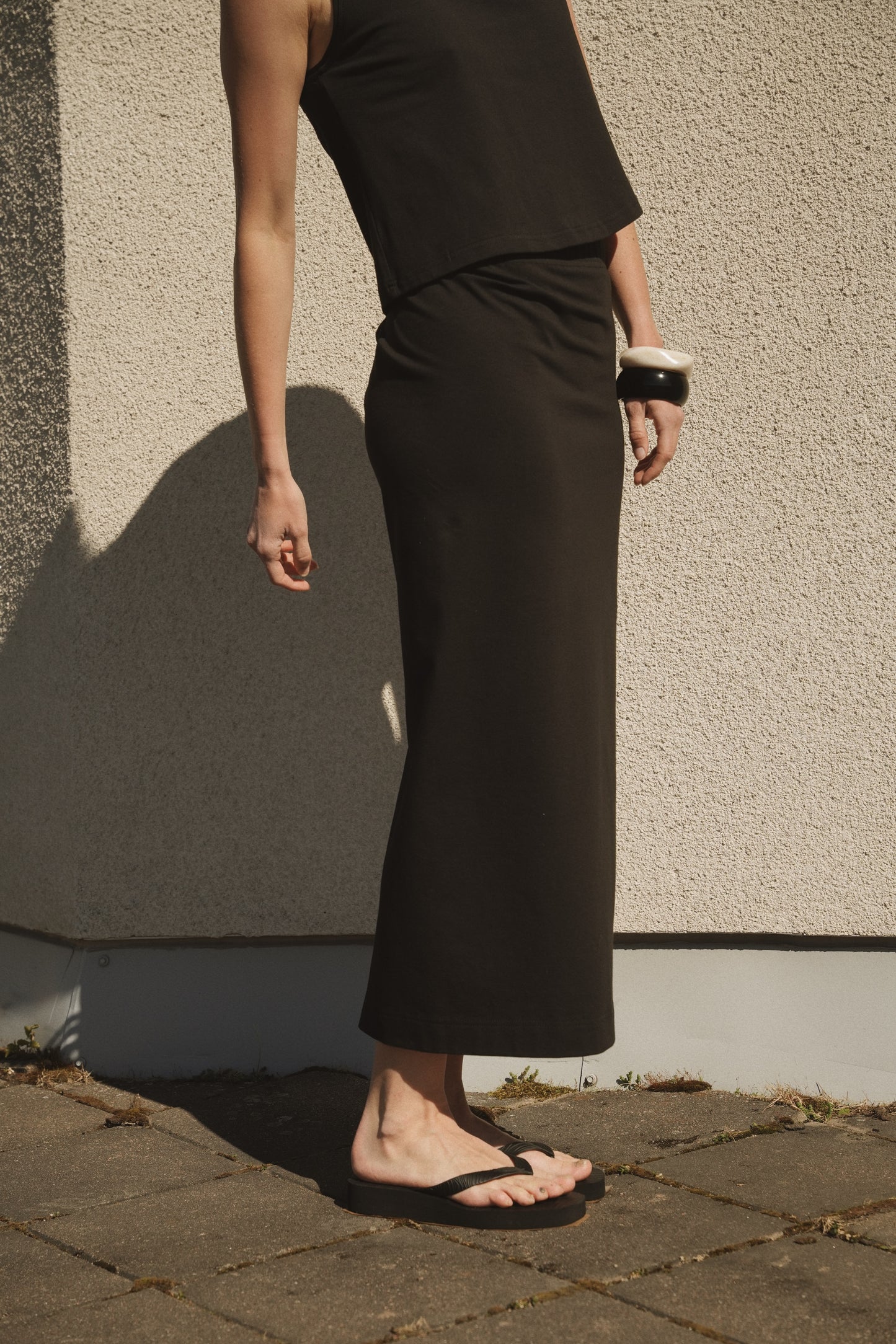 OUNCE garments Lin 2.0 skirt - black
