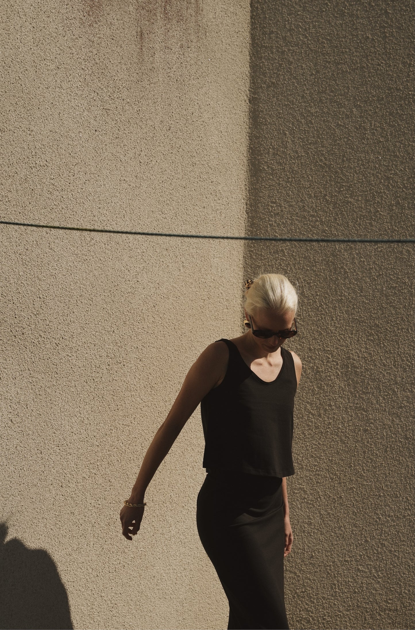 OUNCE garments Saga top - black