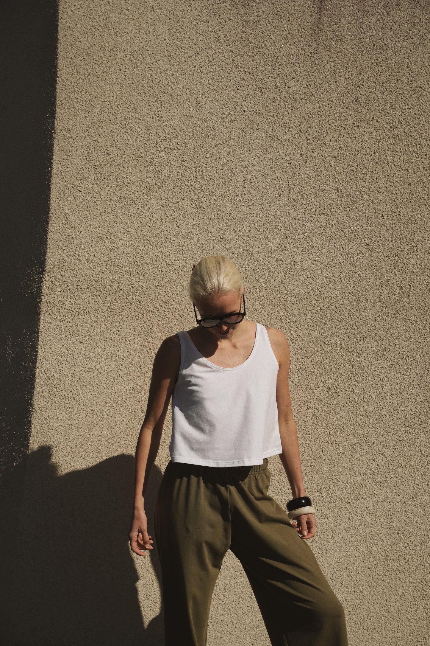 OUNCE garments Saga top - white