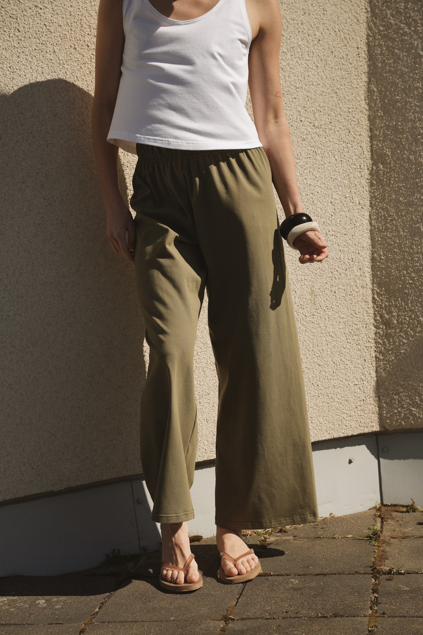 OUNCE garments Ebba trousers - green