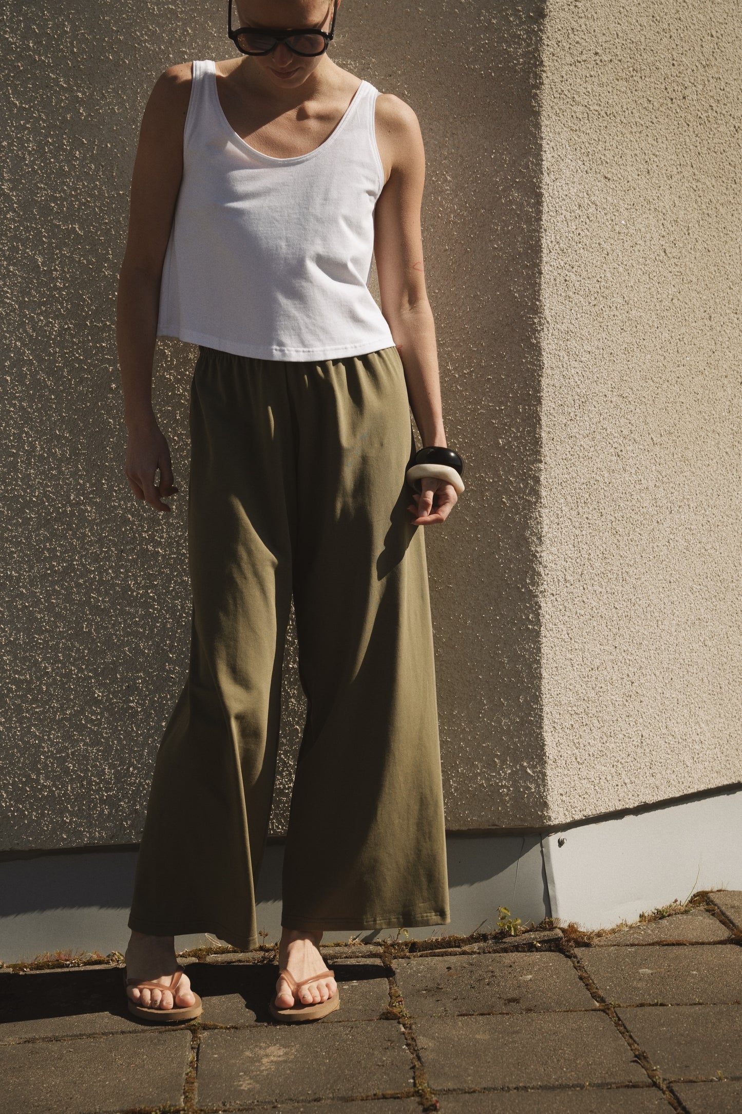OUNCE garments Ebba trousers - green