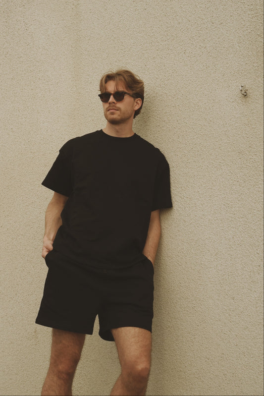 OUNCE garments Willy Heavy oversize t-shirt - deep black
