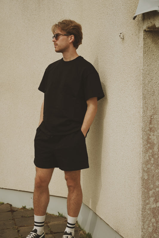 OUNCE garments Willy Heavy oversize t-shirt - deep black