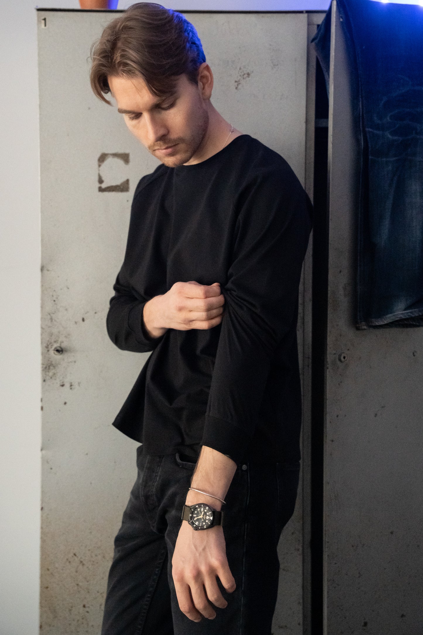 OUNCE garments Willy L/S - black