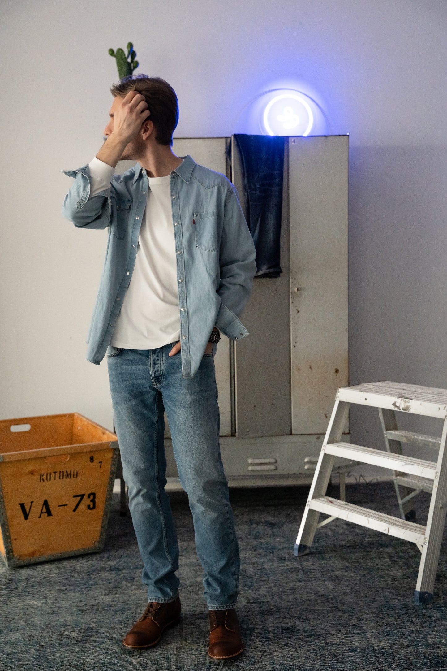 OUNCE garments Willy L/S - white