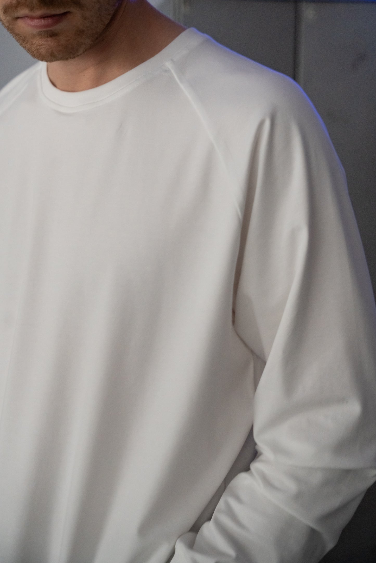 OUNCE garments Willy L/S - white